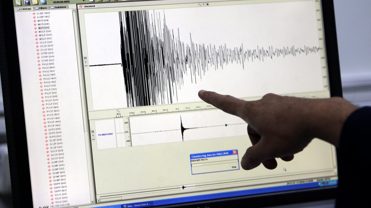 Sismo de magnitude 3,4 na escala de Richter registado em Serpa