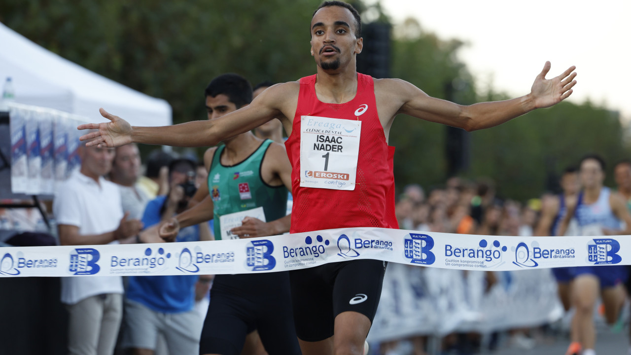 Isaac Nader bate recorde nacional dos 1.500 metros em pista coberta