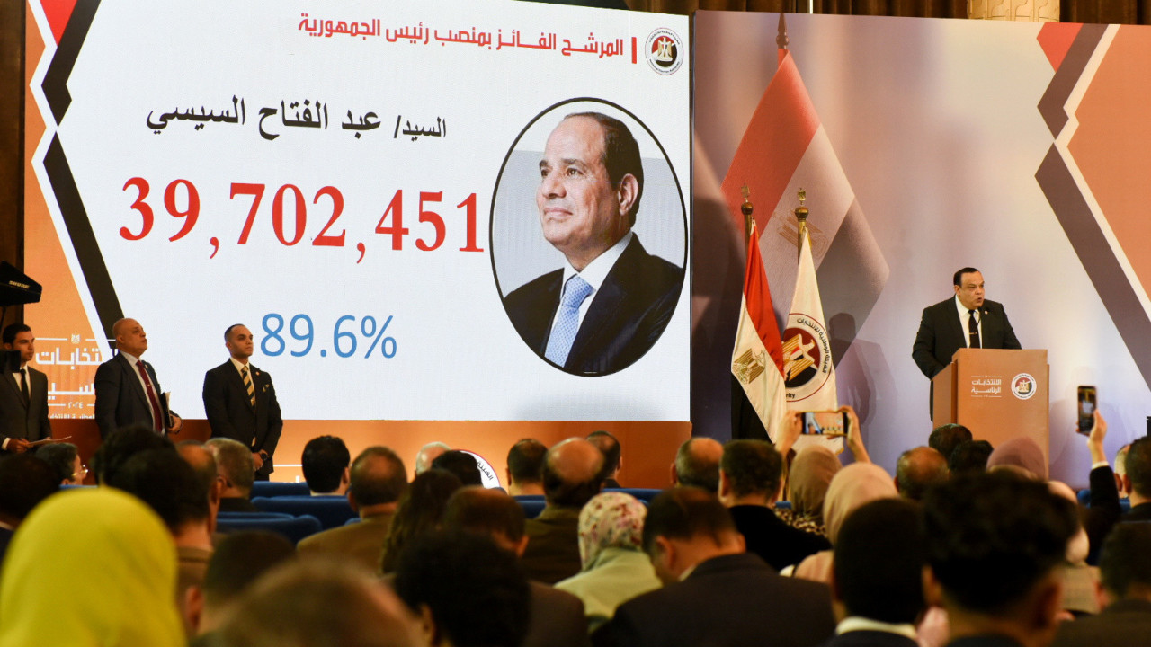 Al-Sissi declarado vencedor de presidenciais egípcias com 89,6% dos votos