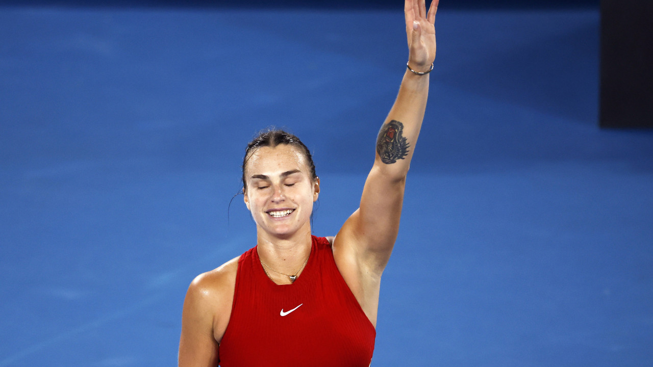 Sabalenka vence Anisimova e avança para 'quartos' do Open da Austrália