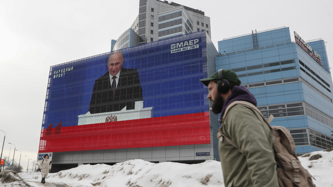 Eleições na Rússia arrancam hoje com Putin sem oposição para 5.º mandato