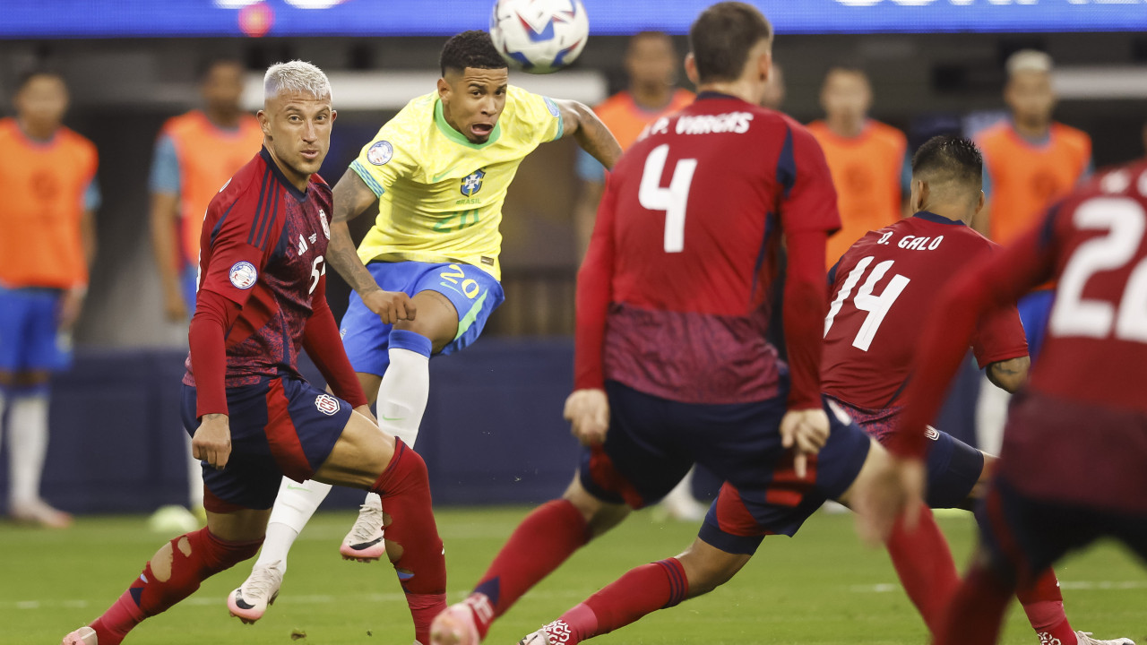 Brasil em crise anulado pela Costa Rica na Copa América