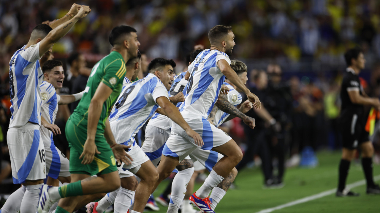 Argentina vence Colômbia e conquista a 16.ª Copa América