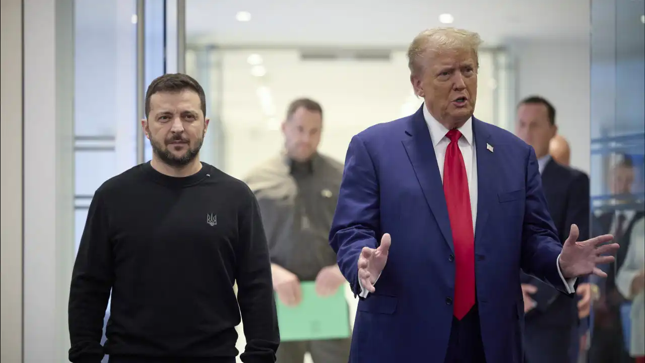 Zelensky agradece encontro "muito produtivo" com Trump