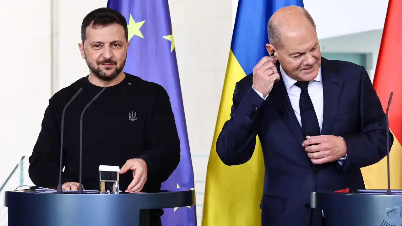 Zelensky quer "paz justa" e "vitória" de Kyiv o "mais tardar em 2025"