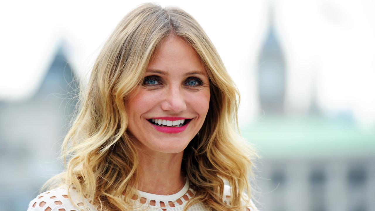 Cameron Diaz faz raríssima aparição pública com os filhos (e marido)