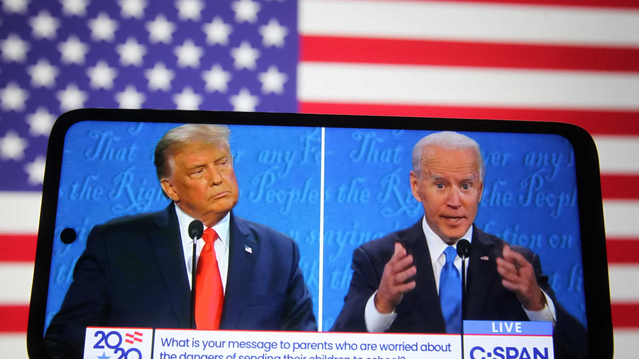 Grandes estações de TV vão pedir frente a frente entre Biden e Trump