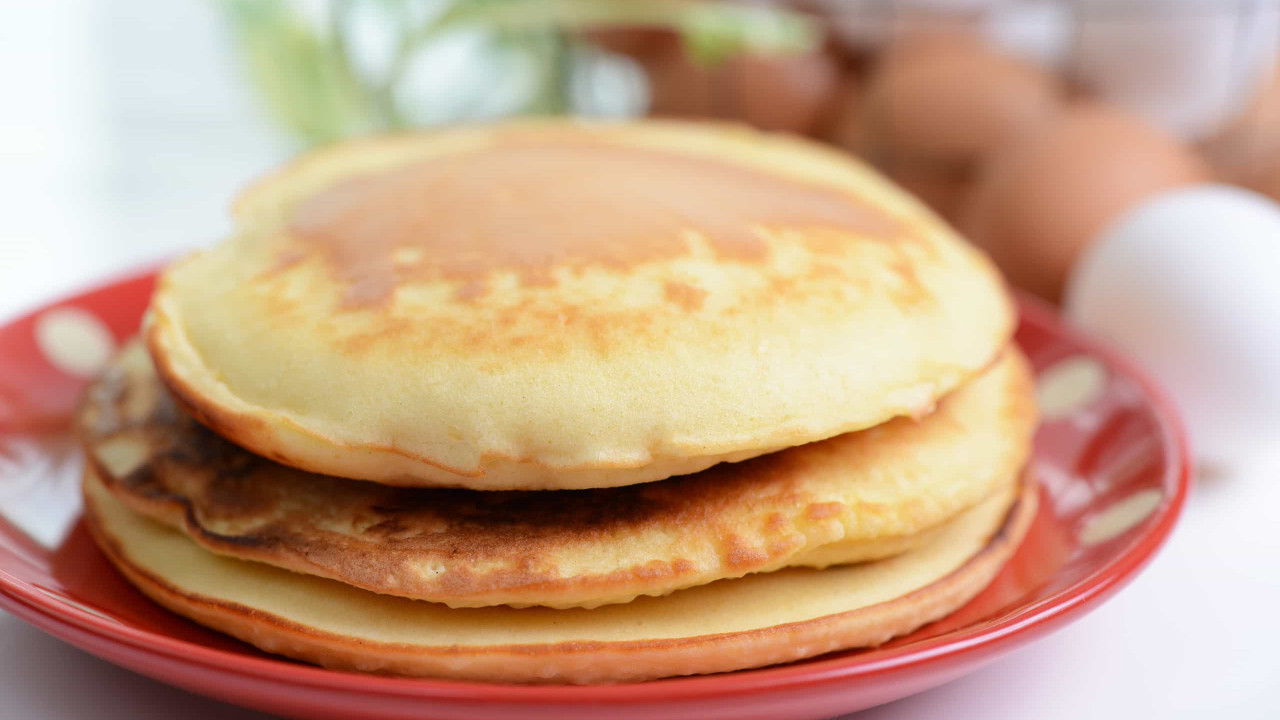 Receita. Não imagina como é fácil fazer estas panquecas fofas