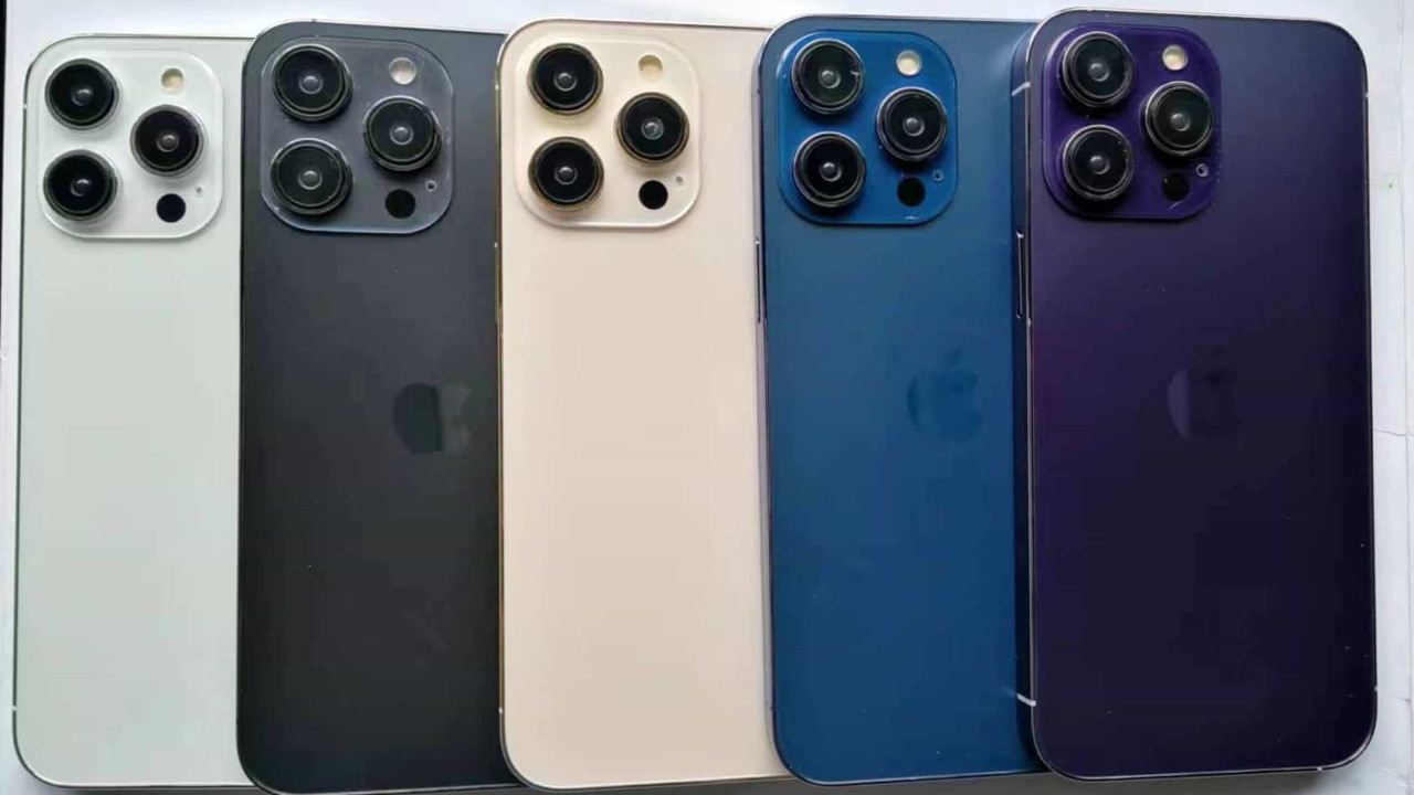 The picture may well have exposed the shades of the Apple iphone 14 Pro and Pro Max