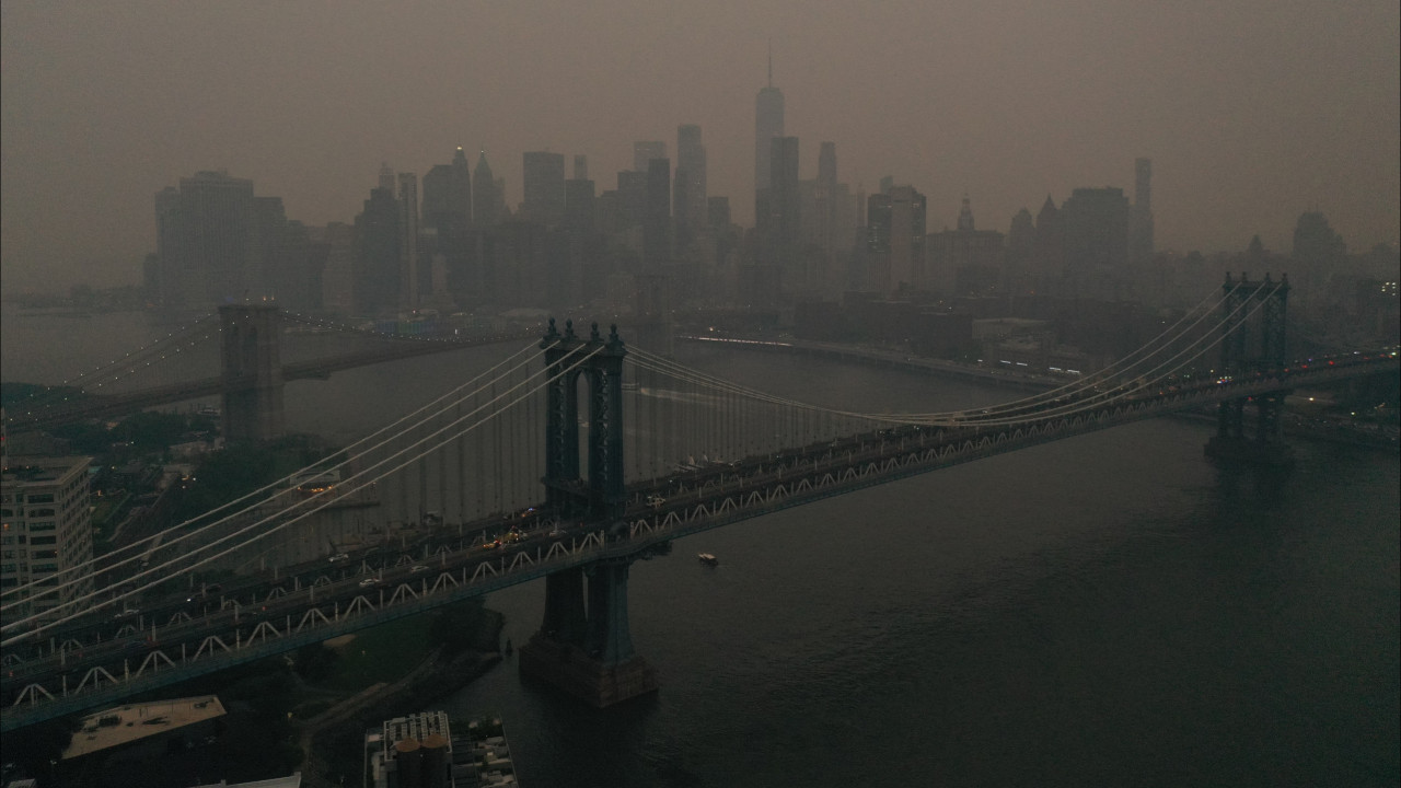 Fires in Canada ‘paint’ New York’s skies with smoke
