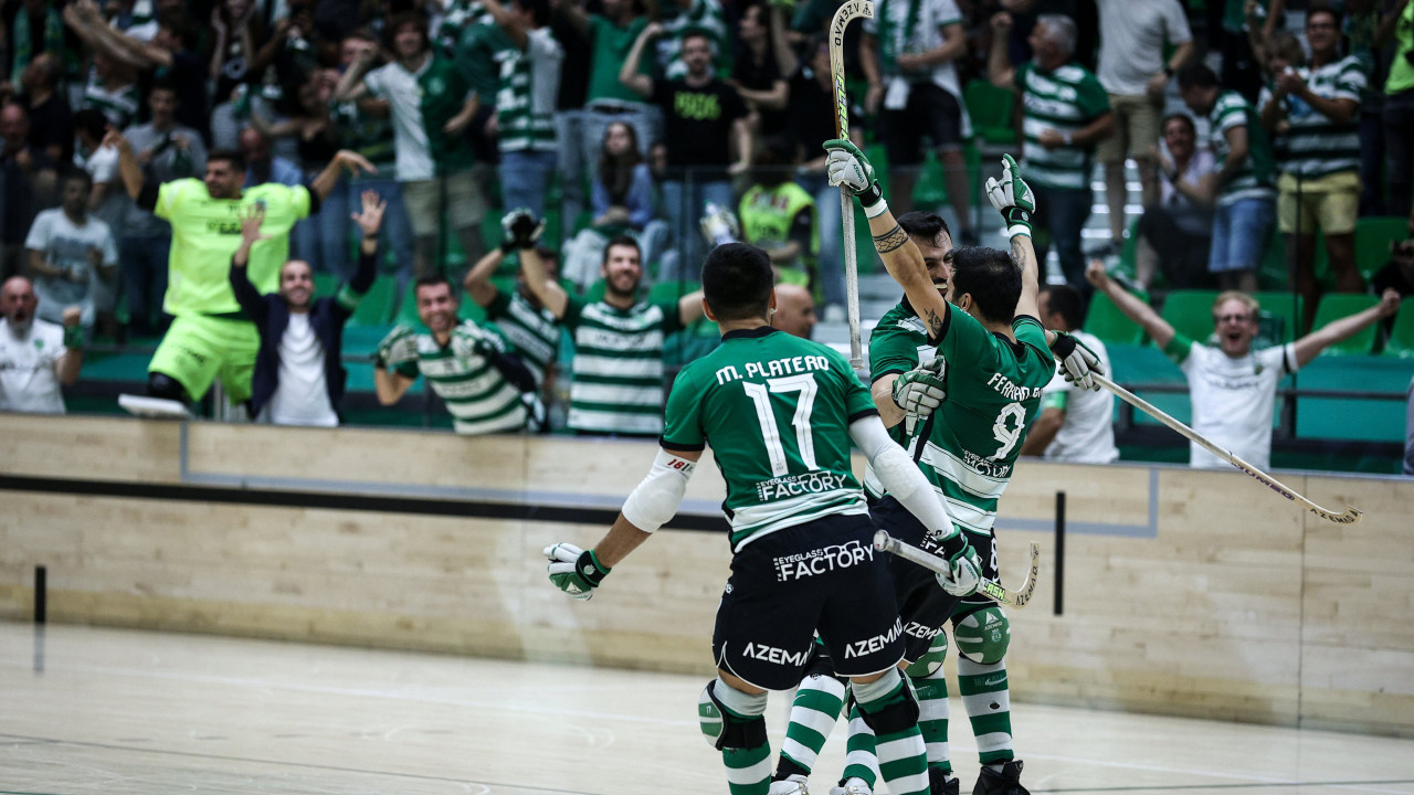 Hóquei: Benfica vence e continua empatado com o Sporting na frente