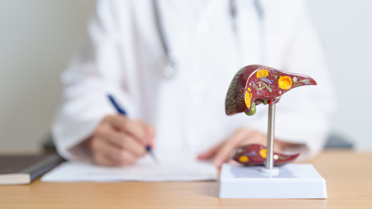 The doctor says a good diet can help prevent liver disease