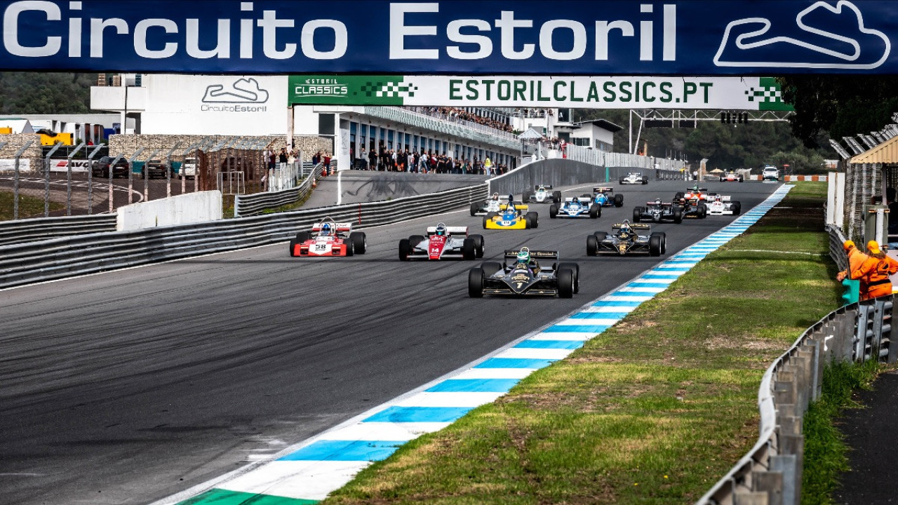 Circuito Estoril - Formula 1 motorsport race track on the