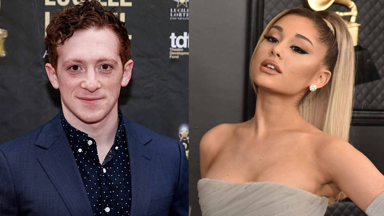 Relação de Ariana Grande e Ethan Slater é &quot;muito normal&quot;