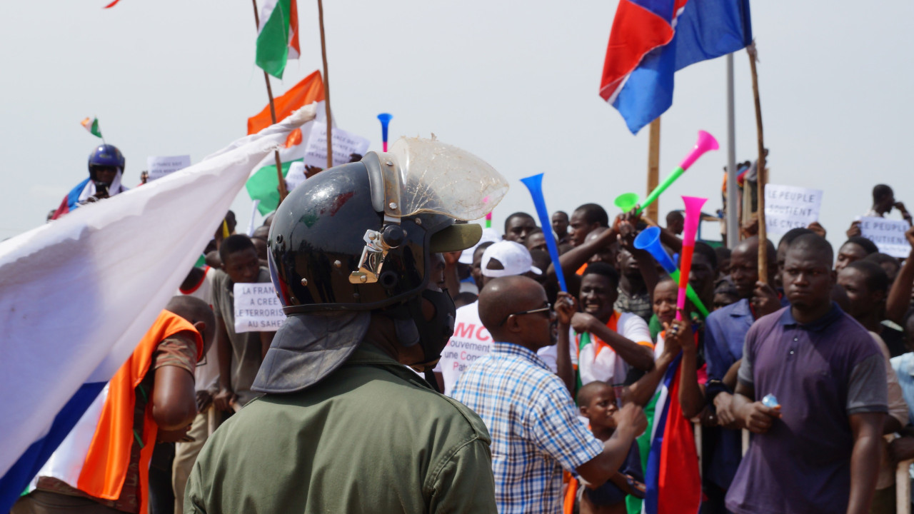 Niger.  Troisième journée de manifestations réclamant le départ des militaires français