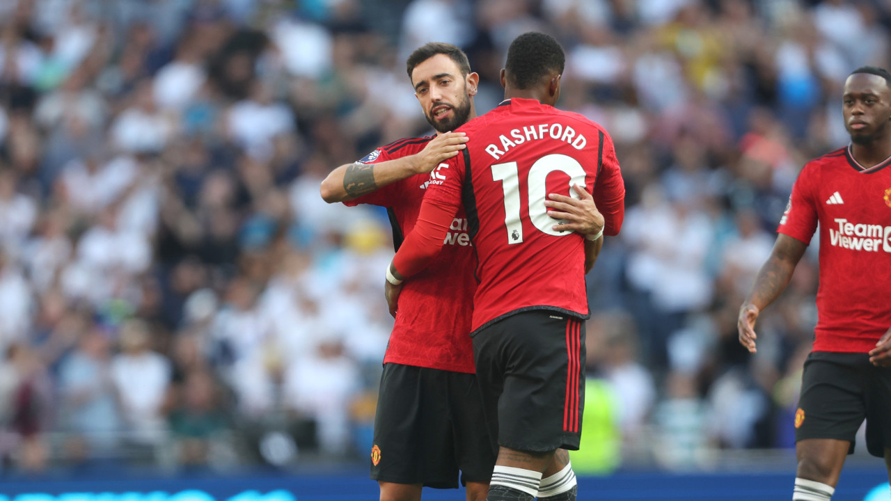 Rashford was in a car accident and Bruno Fernandes had to help