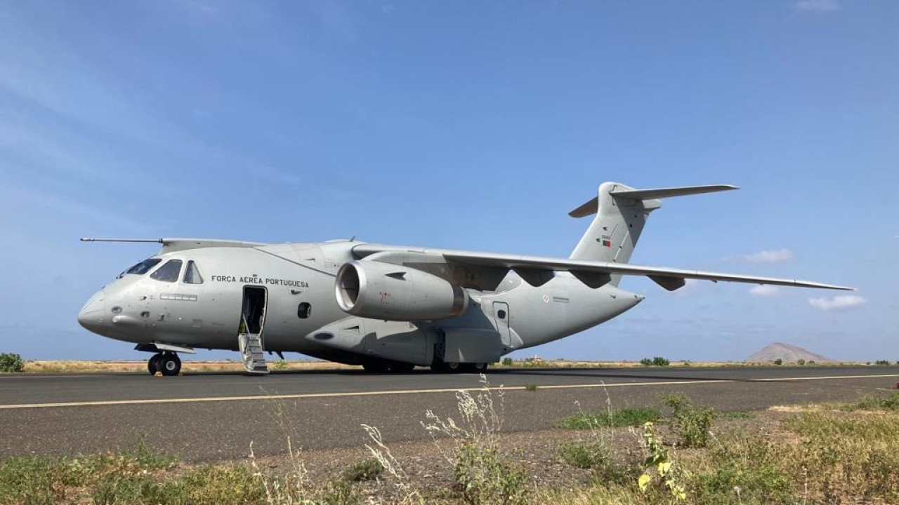 Segunda aeronave KC-390 entregue hoje à Força Aérea portuguesa