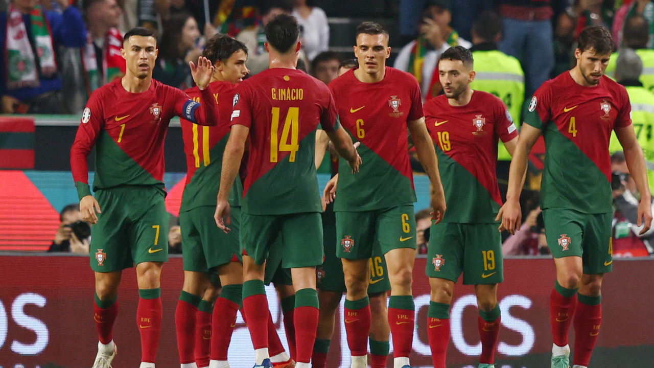 EURO2024: PORTUGAL FECHA QUALIFICAÇÃO COM 10 VITÓRIAS EM 10 JOGOS