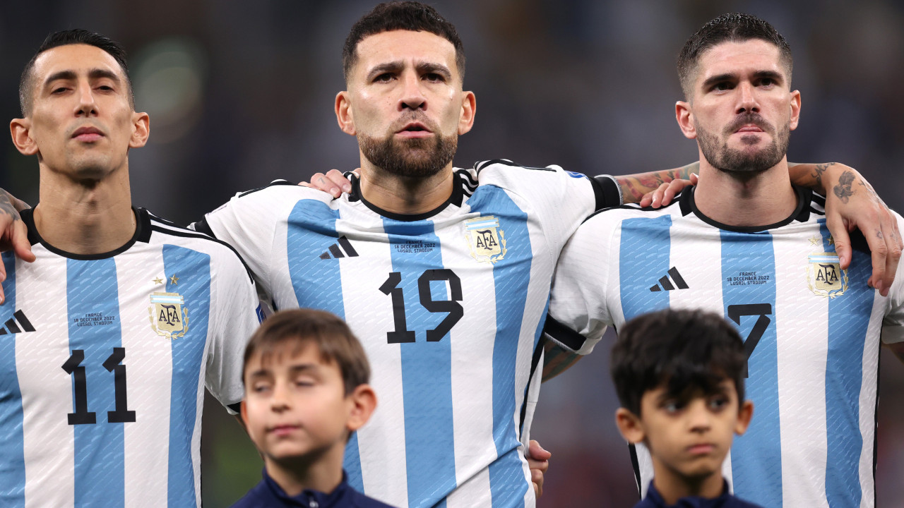 Otamendi e Di María confirmados na lista final para a Copa América