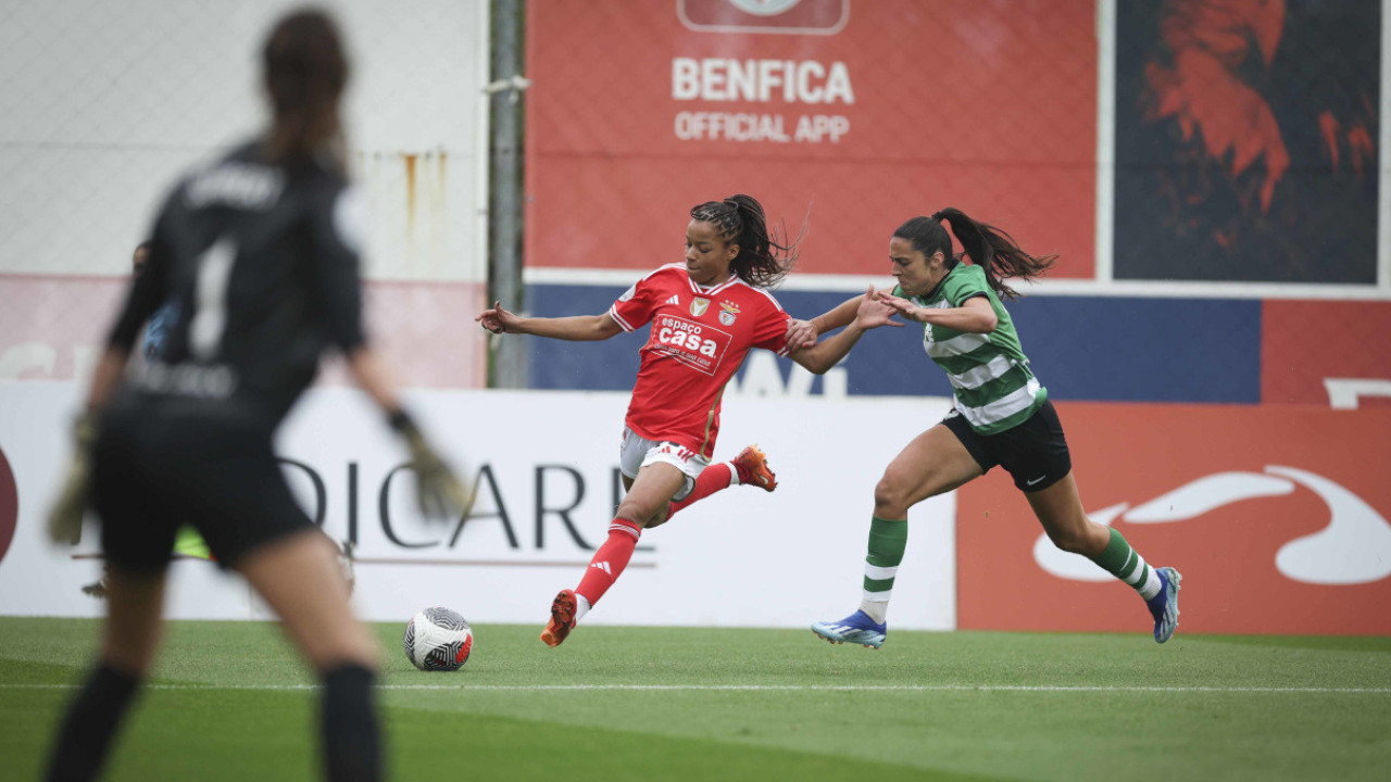 Benfica e Sporting podem encontrar-se nas 'meias' da Taça feminina