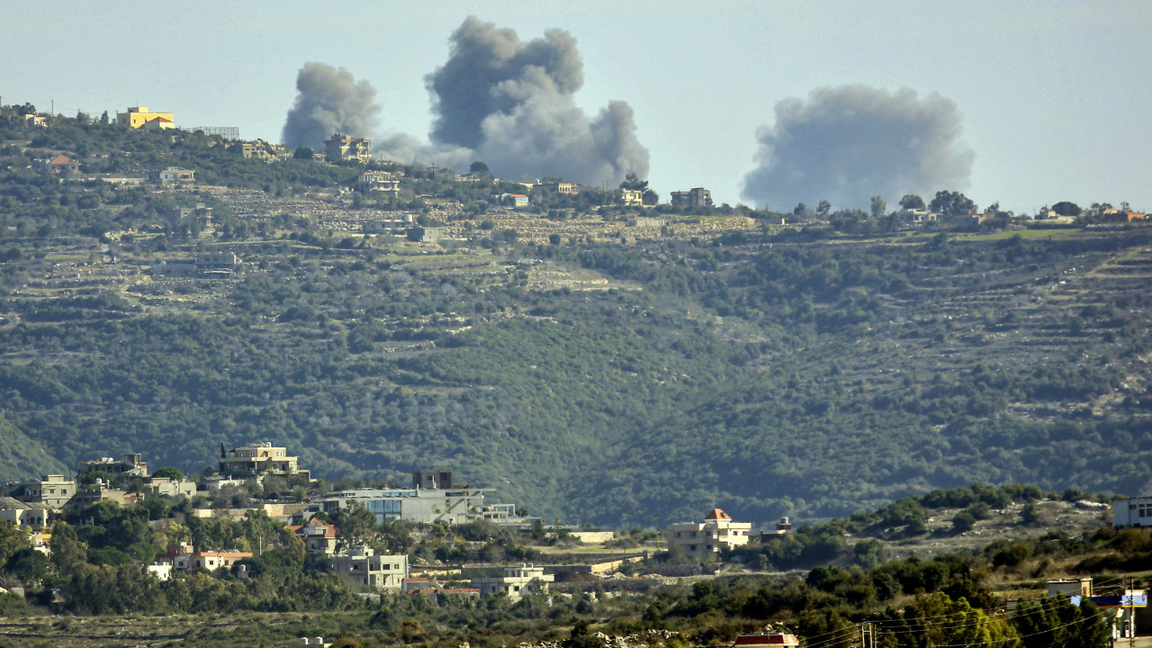 Força aérea israelita ataca alvos do Hezbollah após ataques do Líbano