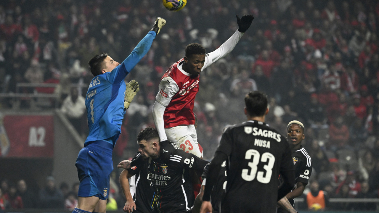 Benfica e Sp. Braga em duelo 'quente', FC Porto defende Taça no Estoril