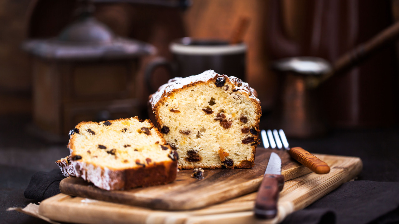 Está na hora do lanche? Faça um bolinho com sultanas (e chá)