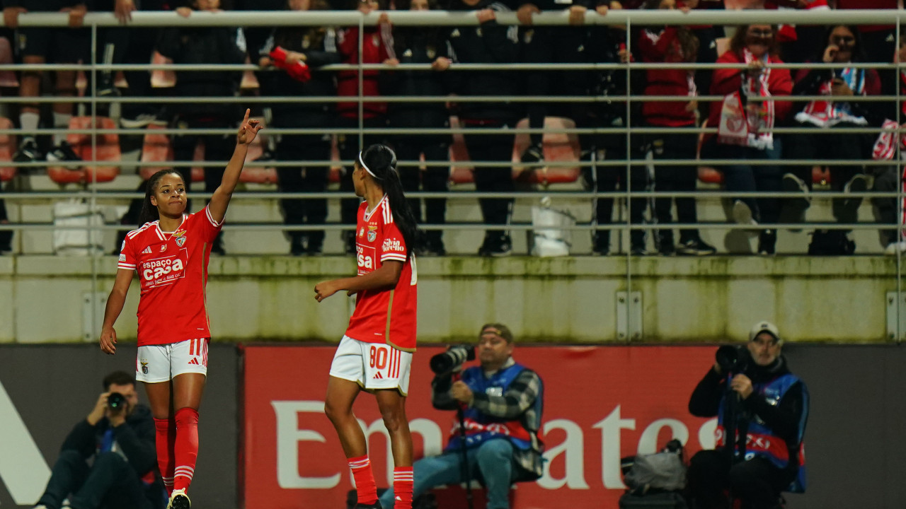 Champions feminina: Benfica defronta Lyon, PSG ou Chelsea nos 'quartos'