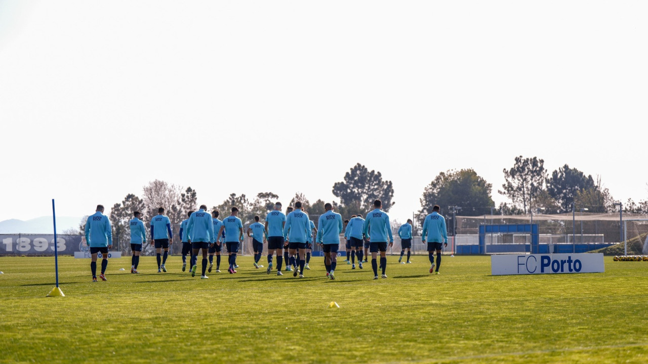 FC Porto encerra preparação do duelo ante o Rio Ave com quatro ausências