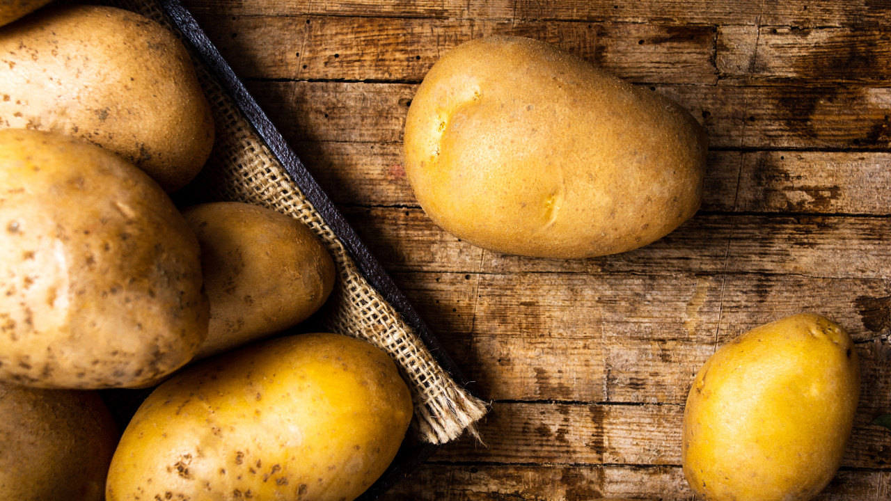 Next time you shower, grab a potato.  Know why