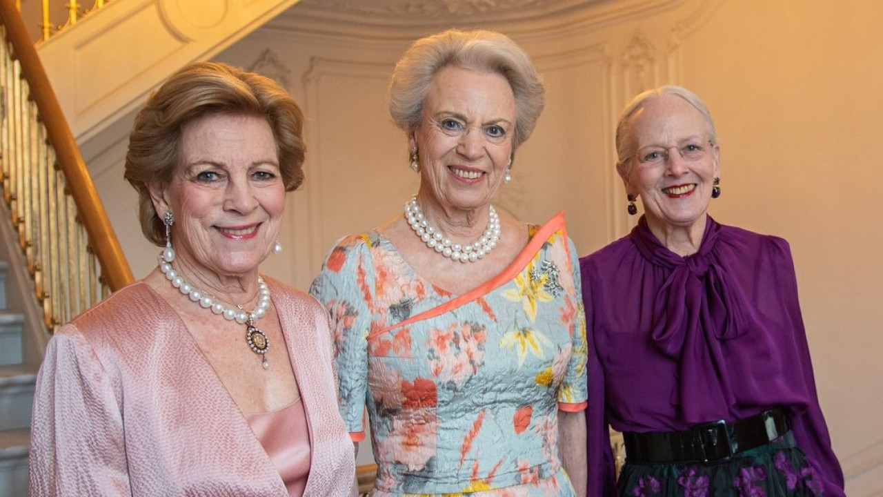 Reunião de irmãs! Benedita da Dinamarca celebra 80 anos em familía