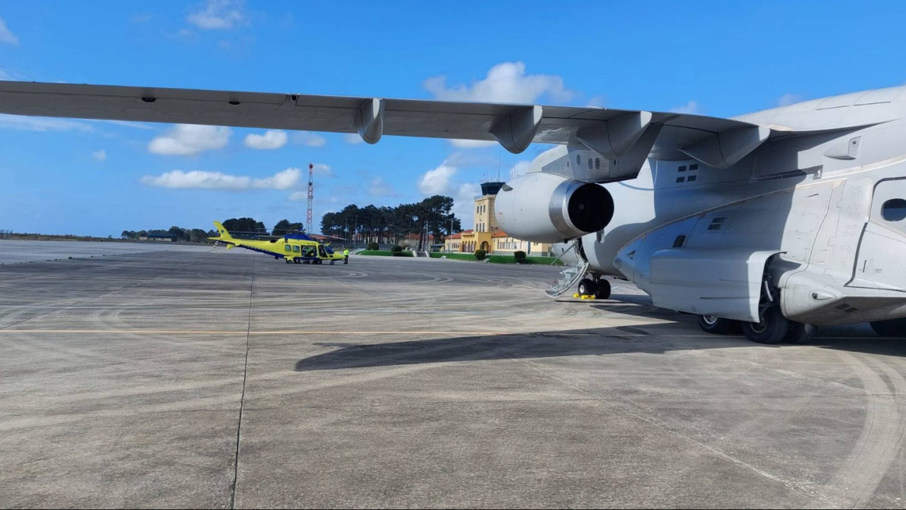 Força Aérea transportou doente &quot;muito débil&quot; entre Açores e continente