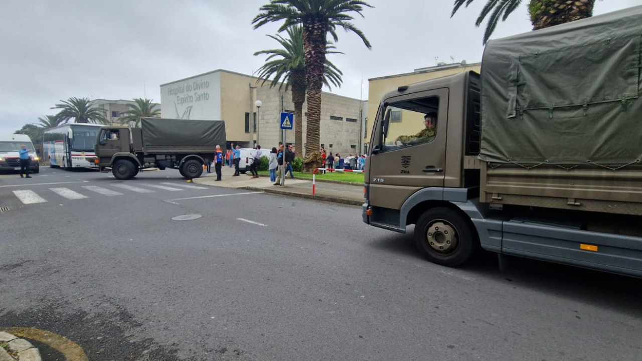 Ministério da Defesa disponibiliza hospital de campanha em Ponta Delgada