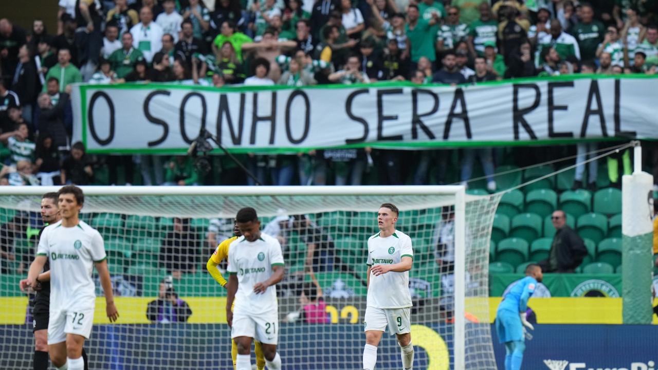 Notas do Sporting-Portimonense: Paulinho mostrou caminho para o sonho