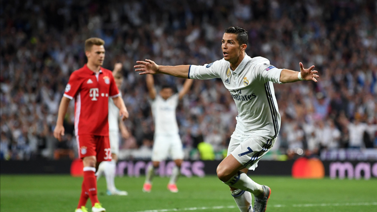 Real Madrid recorda &quot;memórias indeléveis&quot; Cristiano Ronaldo contra Bayern