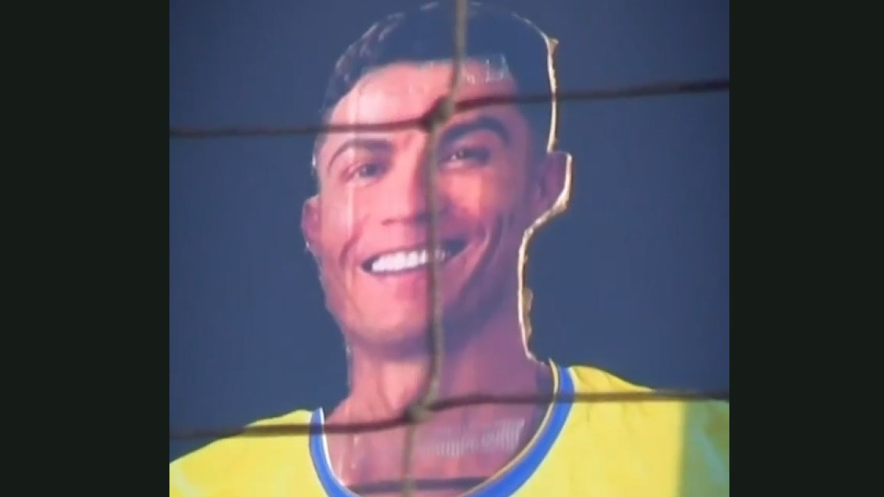 Cristiano Ronaldo 'presente' na Amoreira? Iniciativa do Estoril criticada