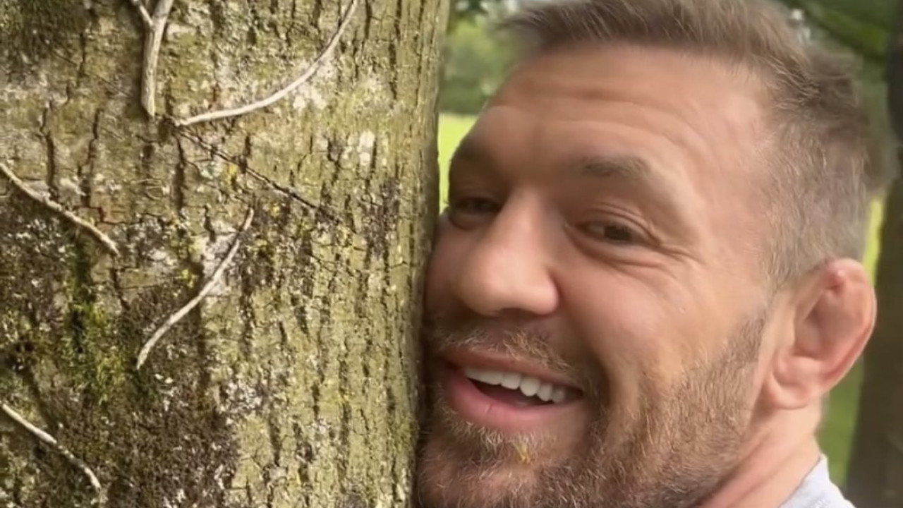 &quot;Tenho abraçado árvores ultimamente&quot;. McGregor partilha vídeo bizarro