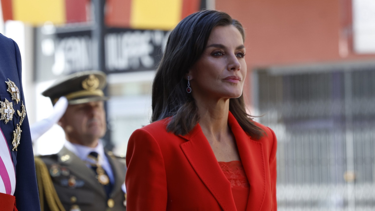 A escolha pouco expectável de Letizia para o desfile das Forças Armadas