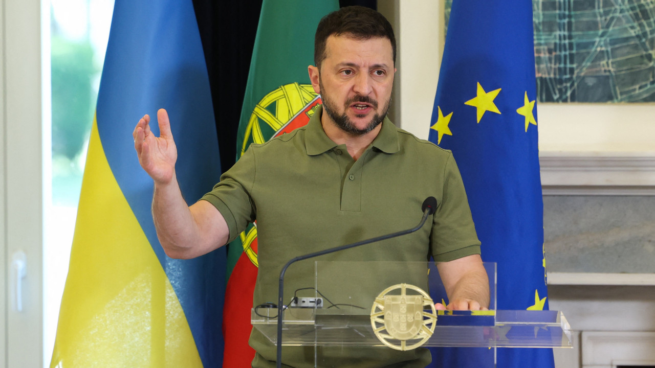 Zelensky destaca &quot;parceria estratégica&quot; com Portugal para dez anos