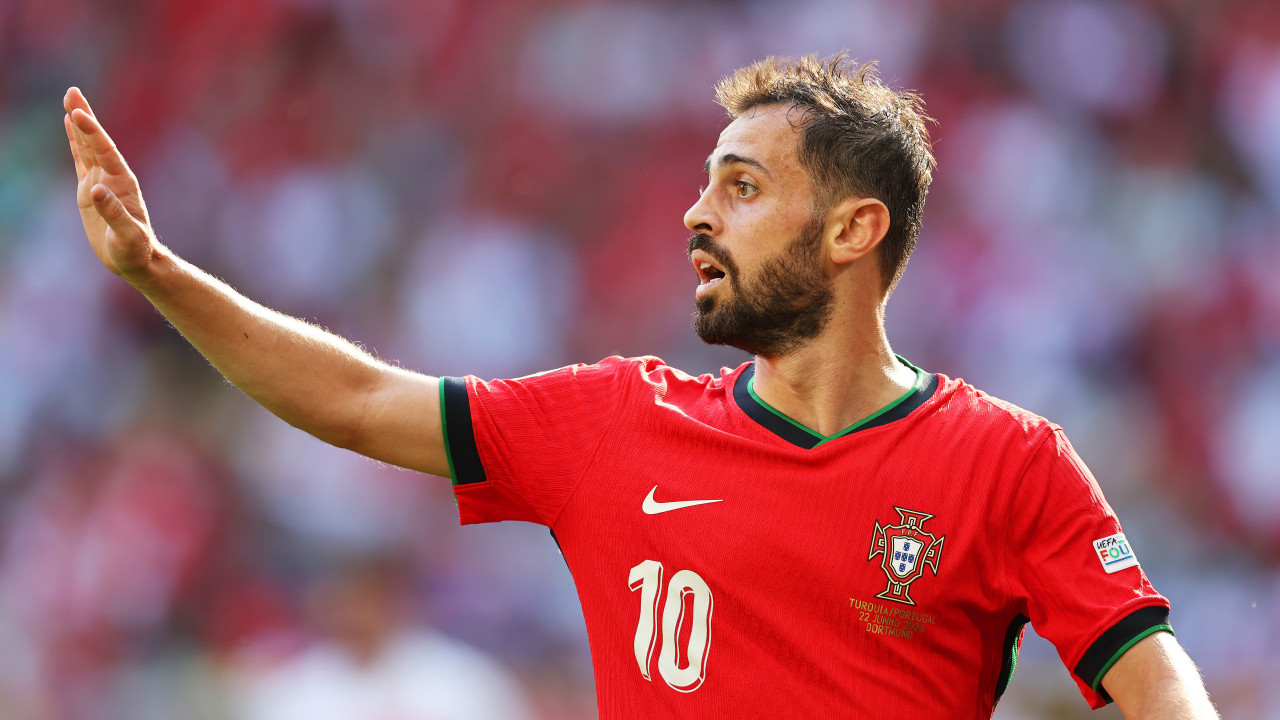 Bernardo Silva, o 'rei' dos quilómetros no Euro'2024