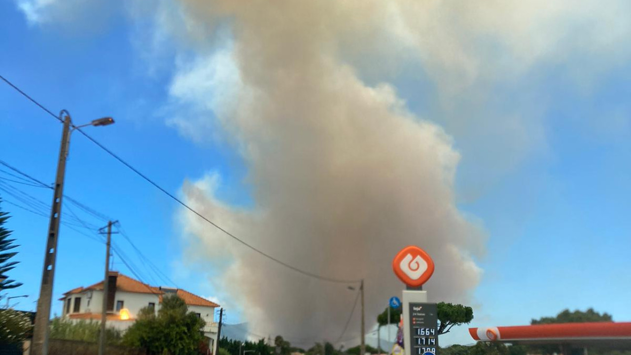 Fogo em Cascais &quot;está em vias de ser controlado&quot;, diz autarca