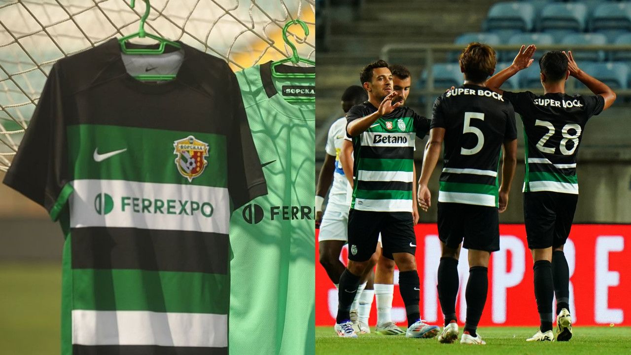 Indignação de adeptos do Sporting 'invade' publicação de camisola copiada