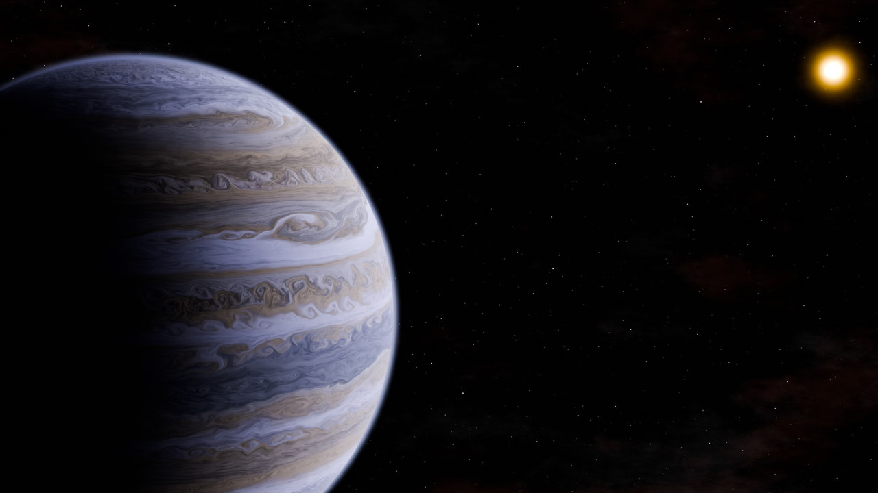 'Super Júpiter' demora mais de um século a dar a volta à sua estrela
