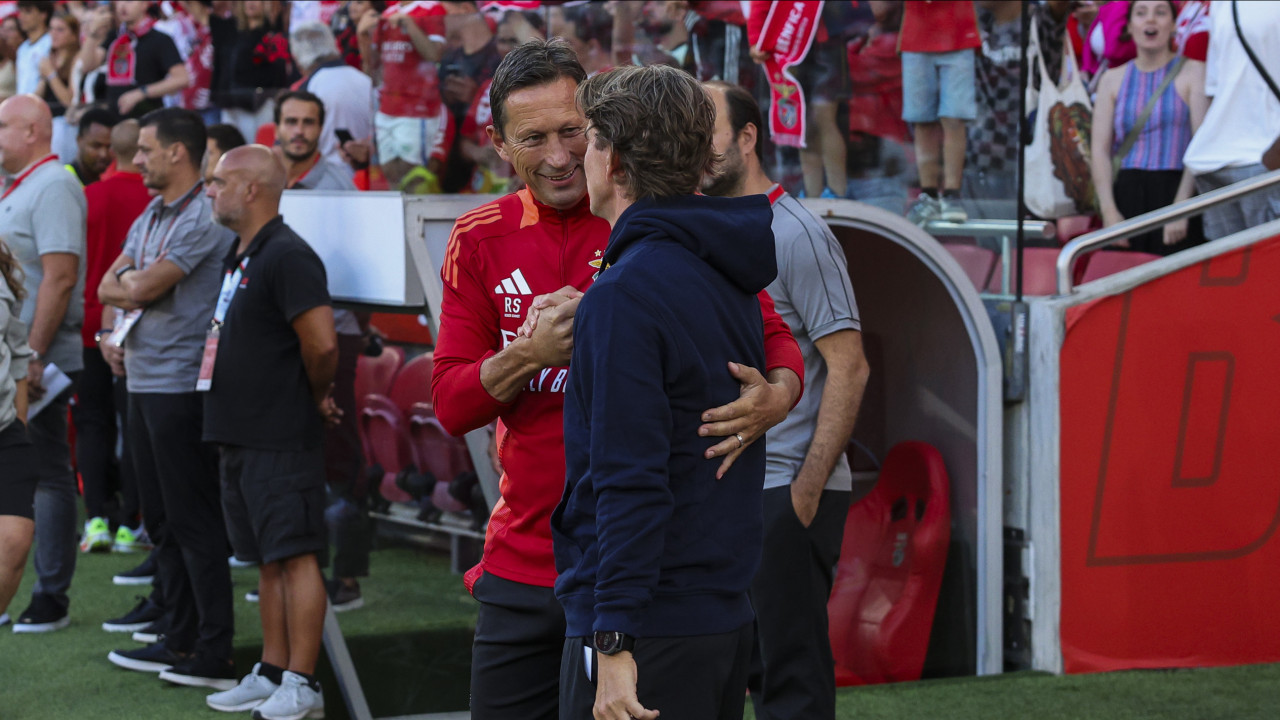 &quot;A Premier League é a melhor do mundo, mas vir ao Estádio da Luz...&quot;