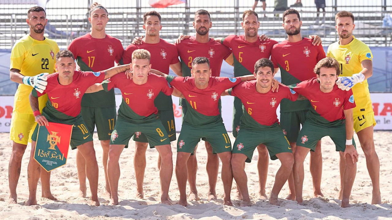 Festa lusa em Itália. Portugal é campeão da Europa de futebol de praia