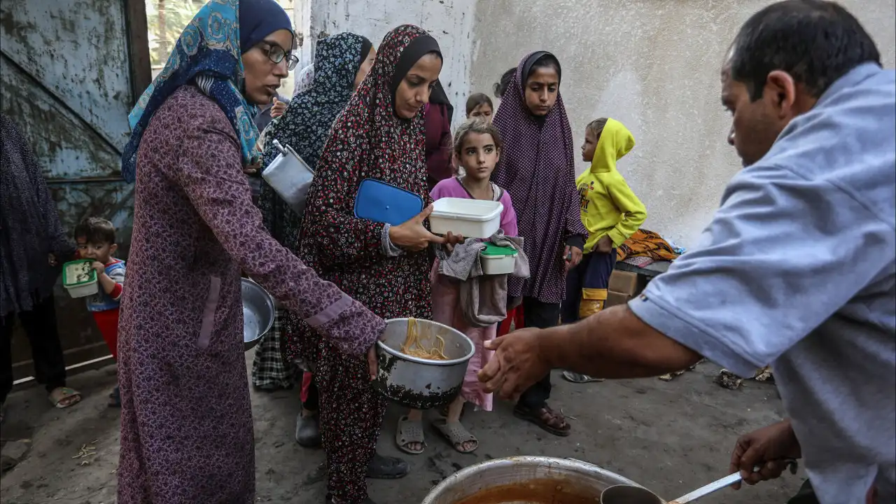 Gaza em risco de fome e malnutrição extrema orquestrado por Israel