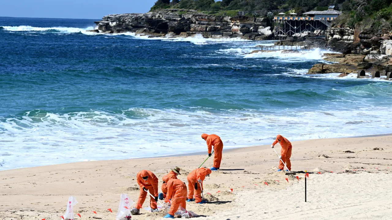 Die schwarzen Kugeln, die an den Stränden von Sydney angespült wurden, waren überhaupt kein Teer