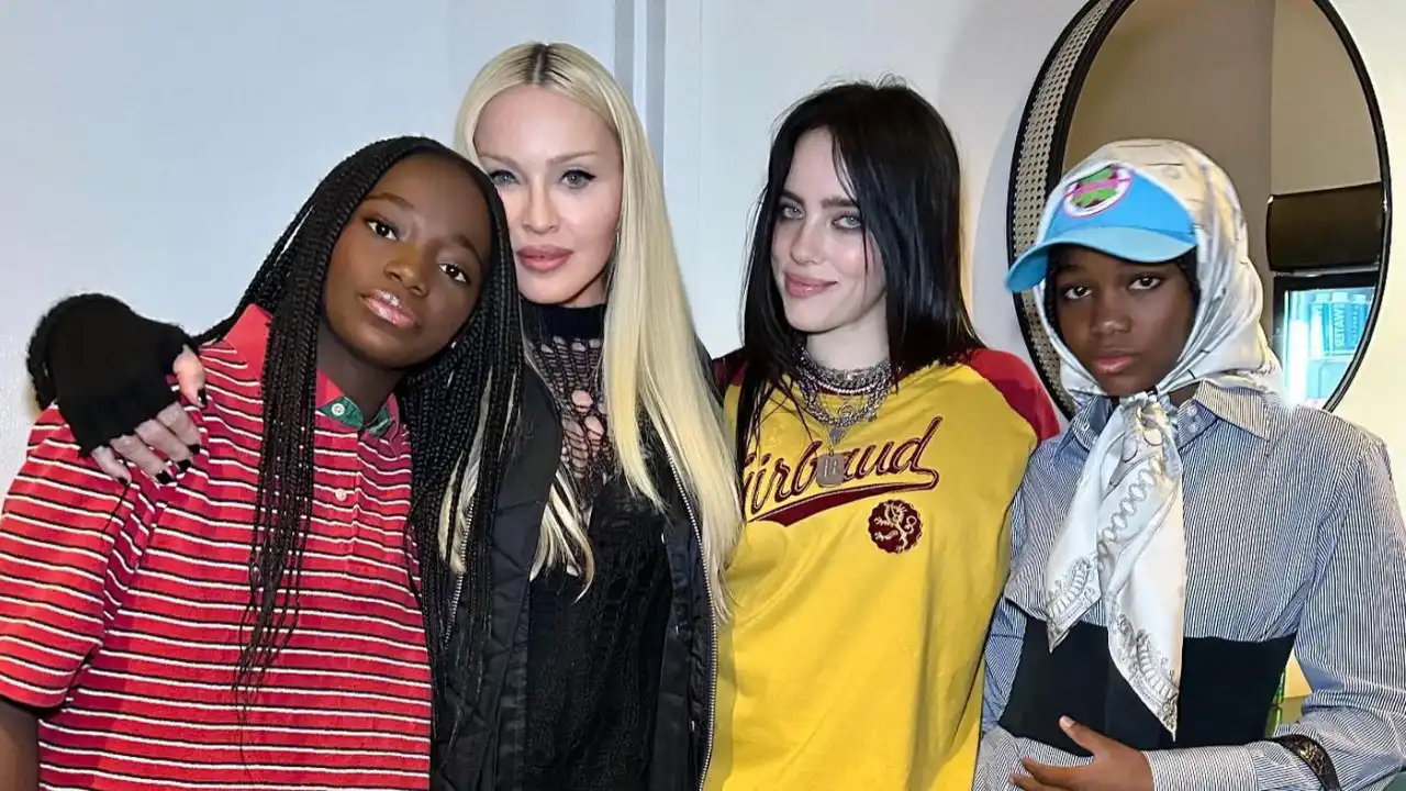 Filhas de Madonna conhecem Billie Eilish. Veja as fotografias