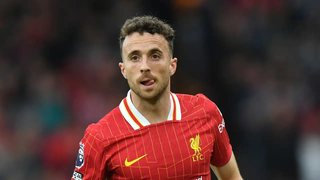 Más notícias para o Liverpool: Diogo Jota está lesionado