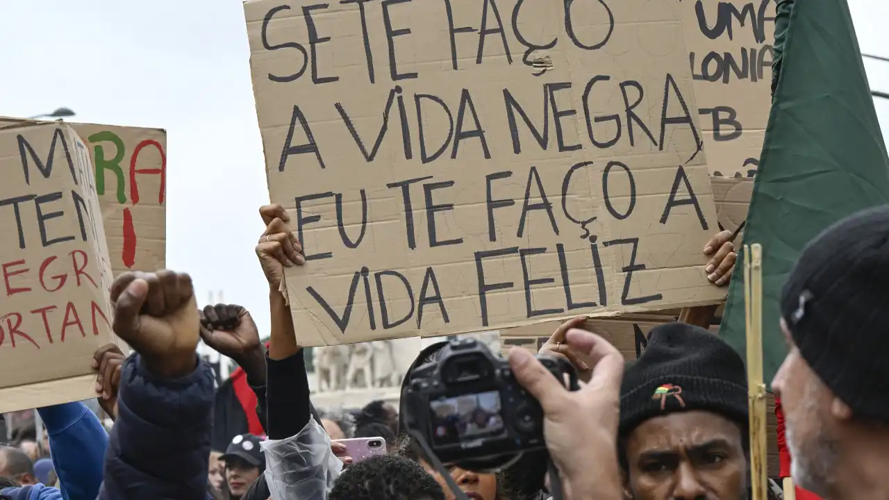 Milhares pediram justiça por Odair. As imagens da manifestação em Lisboa